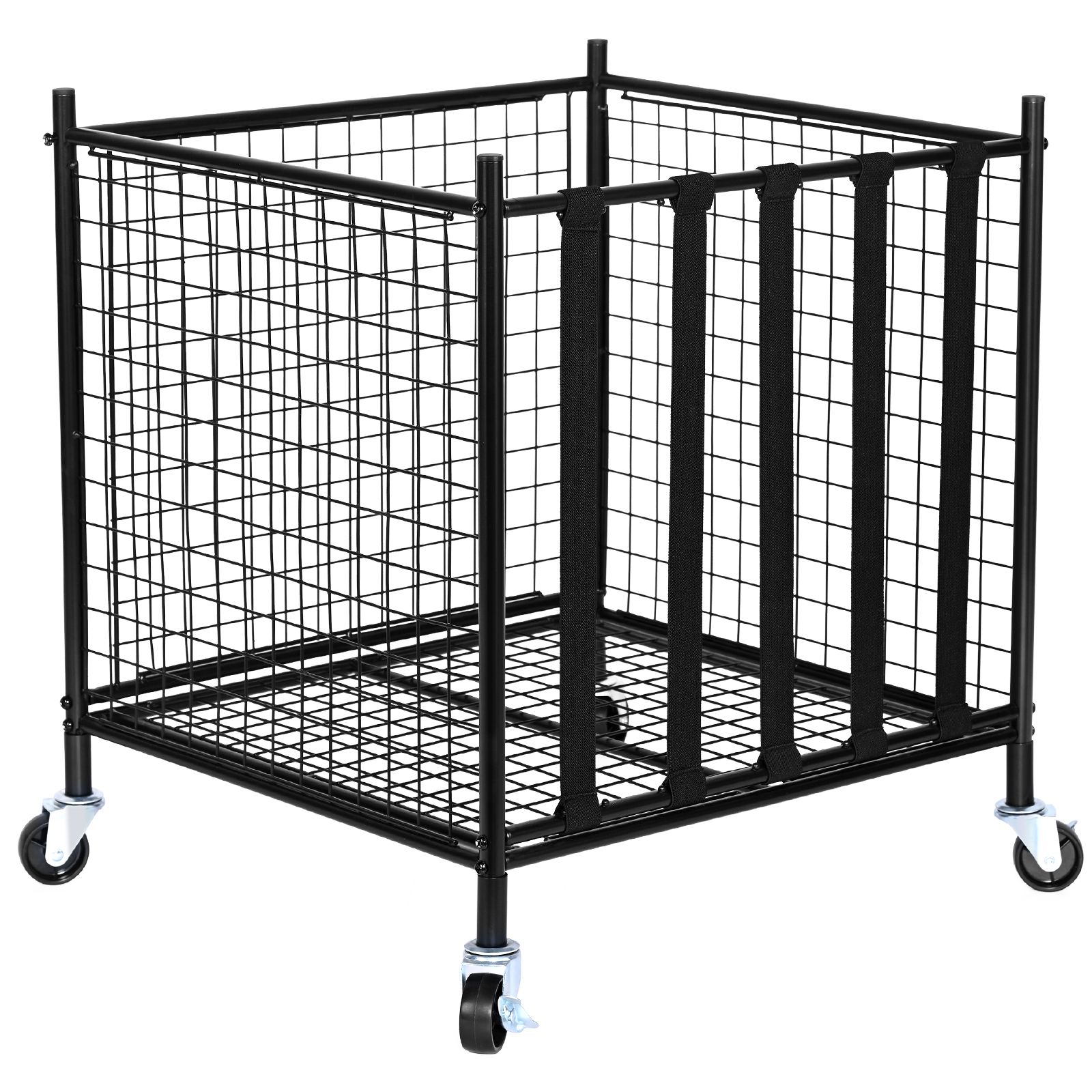 Sports Equipment Organizer - Carrello Porta Palloni Sportivi con Ruote,