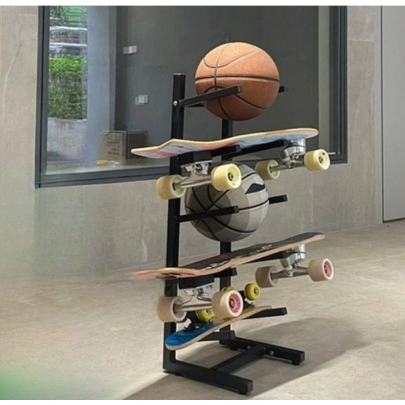 Sports Equipment Organizer - Portaoggetti per attrezzatura da skateboard, design