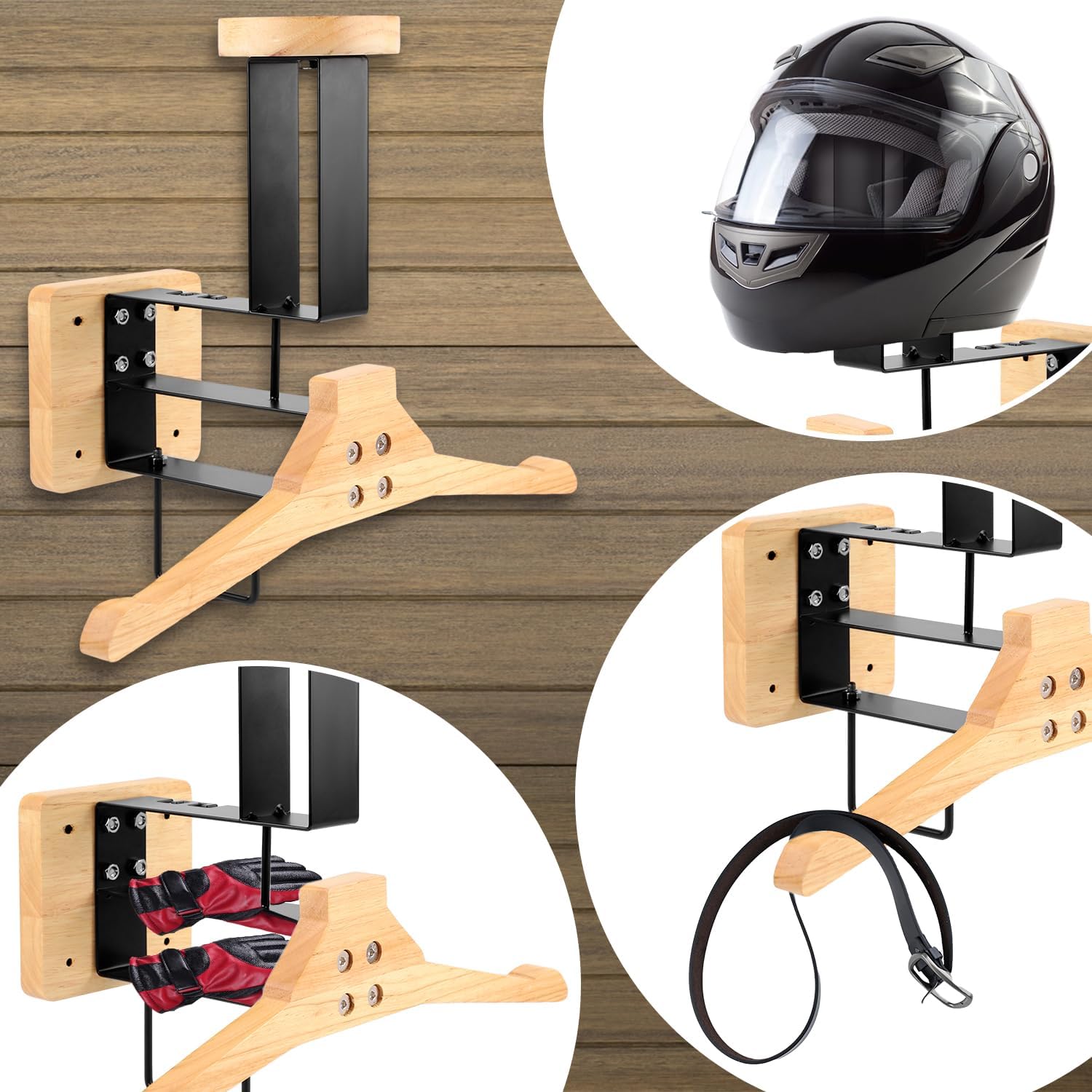 Supporto da parete in legno pe - Sports Equipment Organizer recensione e prezzo