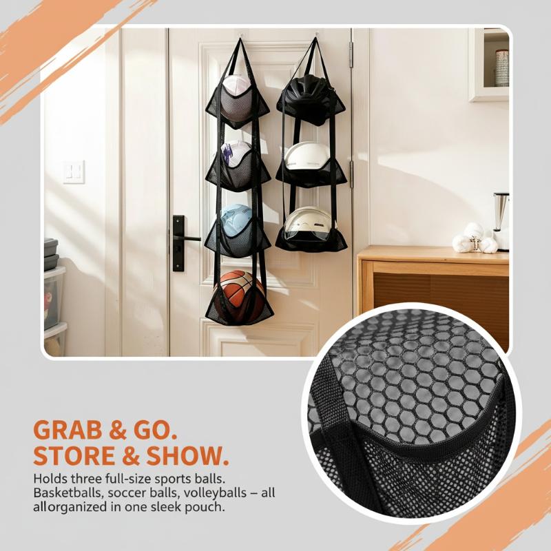 Borsa a rete da parete per pal - Sports Equipment Organizer recensione e prezzo