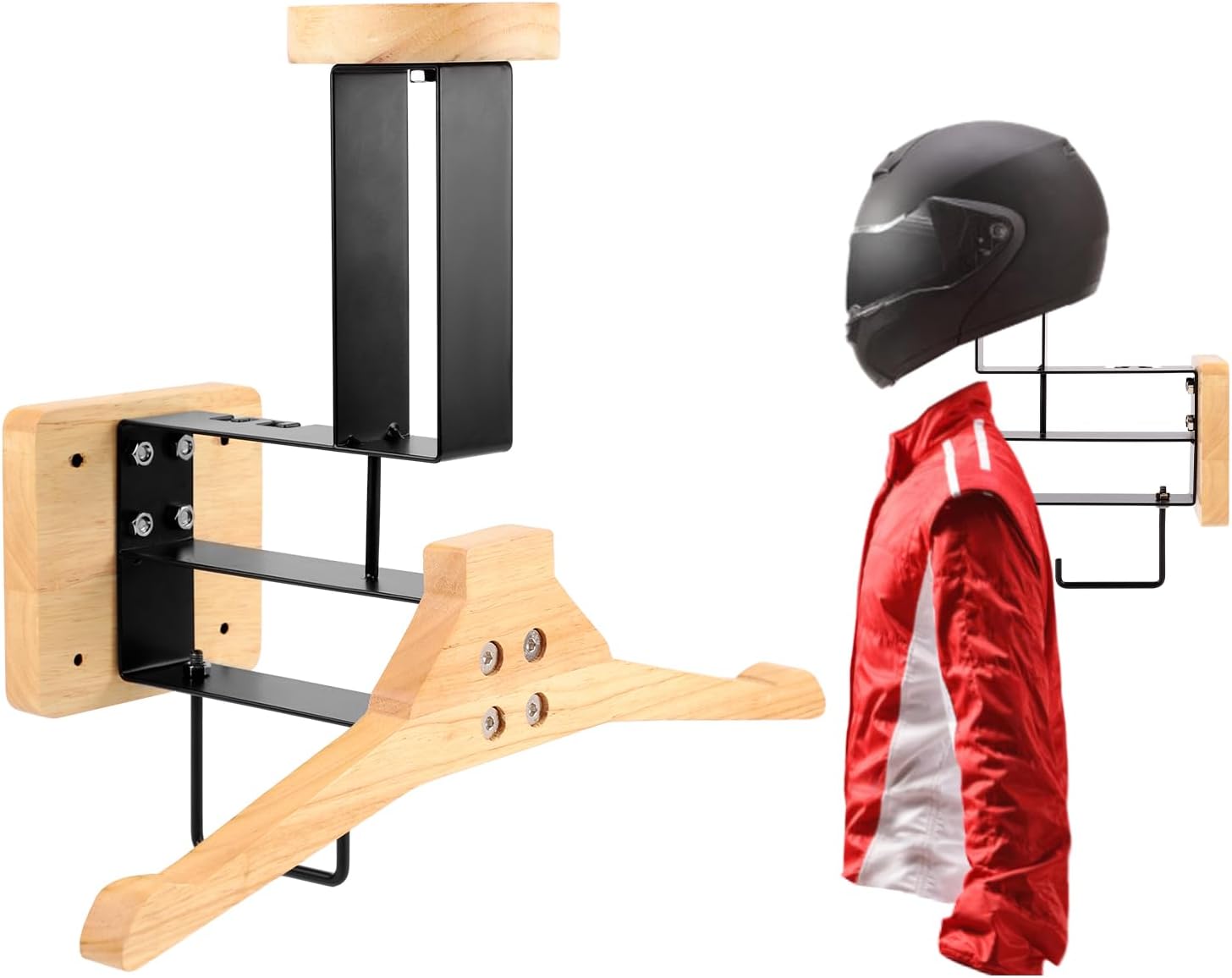 ​ Supporto da parete in legno  - Sports Equipment Organizer recensione e prezzo