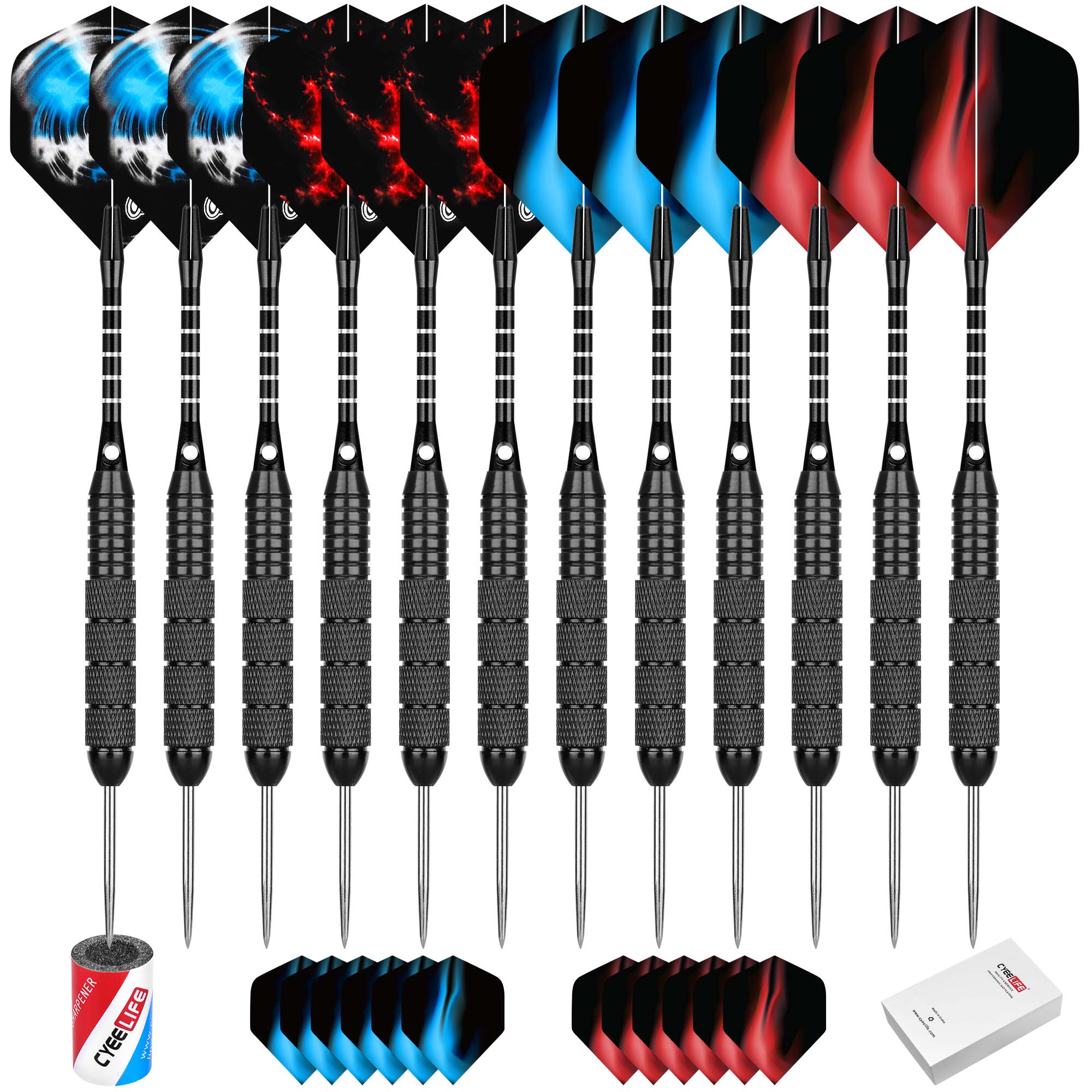 CyeeLife 6/12PCS 24G dardo dur - Spike Ball Game recensione e prezzo